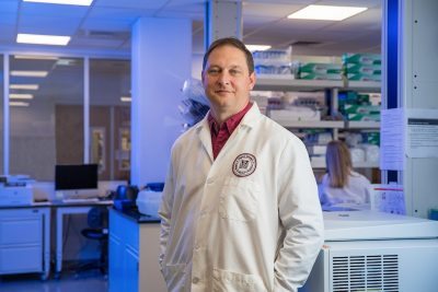 Portrait of Dr. Kevin Lahmers.