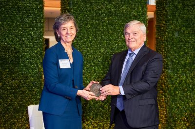 Interim Dean for CAUS, Rosemary Blieszner receives the Alumni Fellow Award from Penn State.